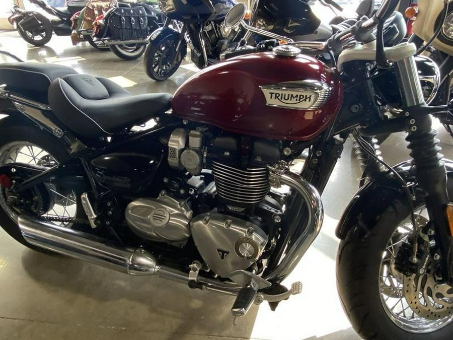 2023 Triumph Bonneville Speedmaster Cordovan Red