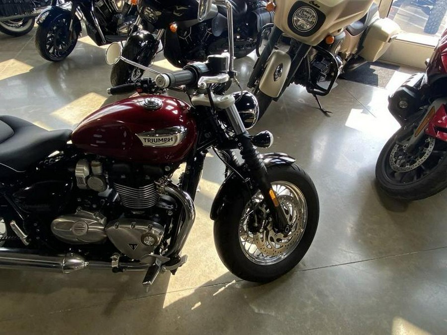 2023 Triumph Bonneville Speedmaster Cordovan Red