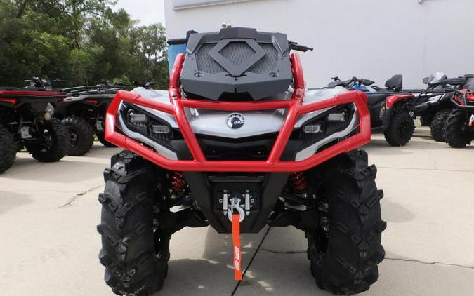 2024 Can-Am® Outlander X mr 1000R Hyper Silver & Legion Red