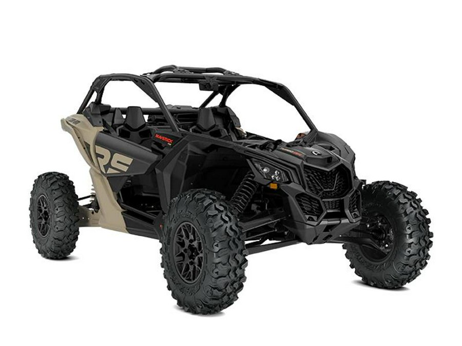 2023 Can-Am® Maverick X3 RS Turbo RR Desert Tan & Carbon Black