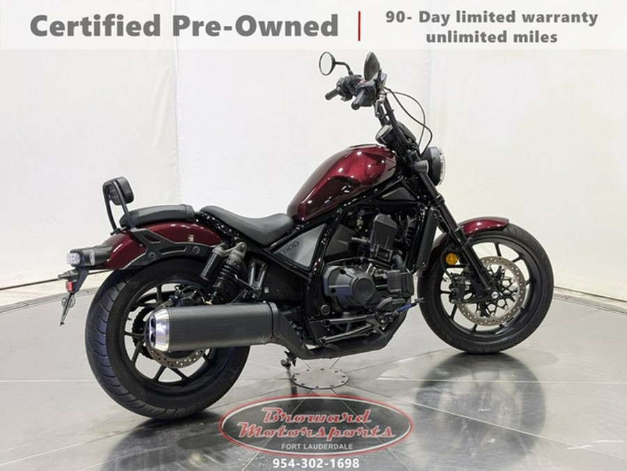 2022 Honda Rebel 1100 DCT