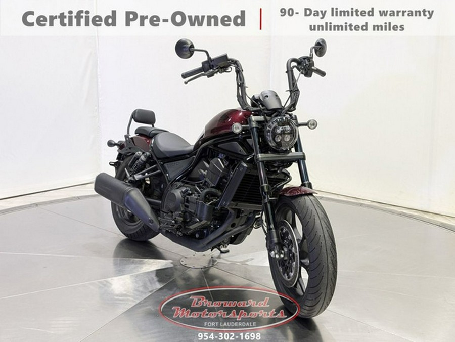 2022 Honda Rebel 1100 DCT