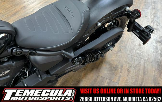 2026 Indian Scout Sixty Bobber Black Metallic