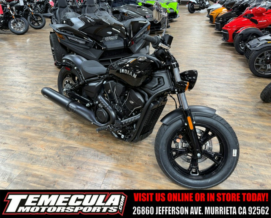 2026 Indian Scout Sixty Bobber Black Metallic