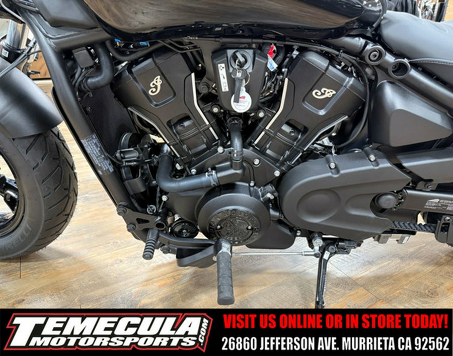 2026 Indian Scout Sixty Bobber Black Metallic