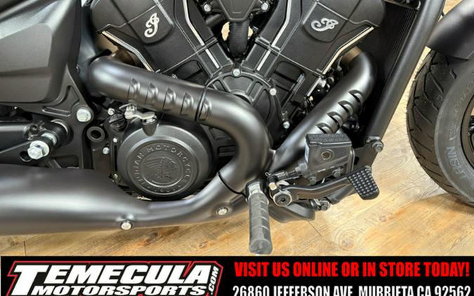 2026 Indian Scout Sixty Bobber Black Metallic