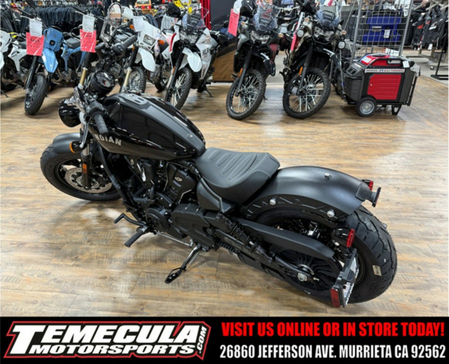 2026 Indian Scout Sixty Bobber Black Metallic