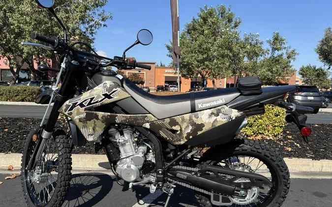 2026 Kawasaki KLX®300 Cypher Camo Beige