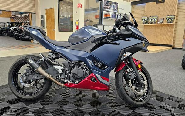 2026 Kawasaki Ninja 500 ABS Metallic Matte Twilight Blue