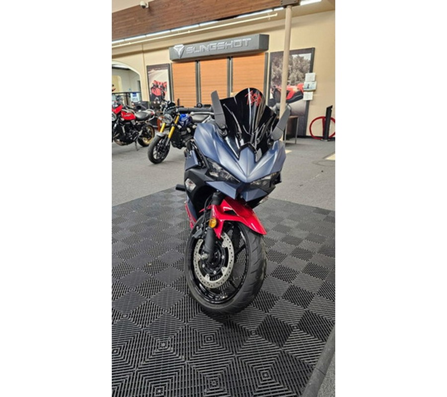 2026 Kawasaki Ninja 500 ABS Metallic Matte Twilight Blue