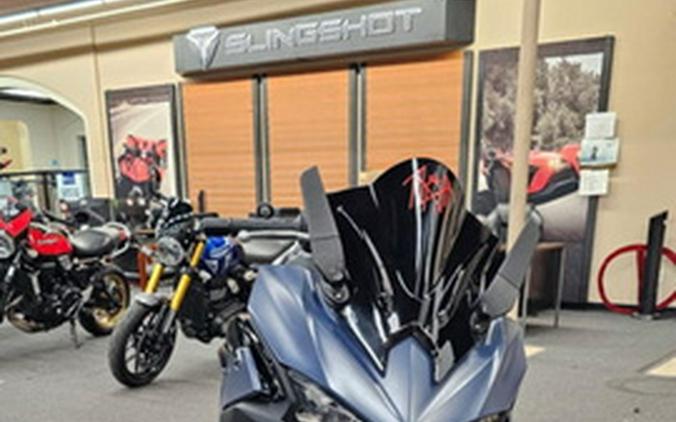 2026 Kawasaki Ninja 500 ABS Metallic Matte Twilight Blue