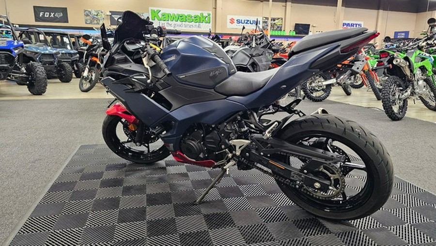 2026 Kawasaki Ninja 500 ABS Metallic Matte Twilight Blue