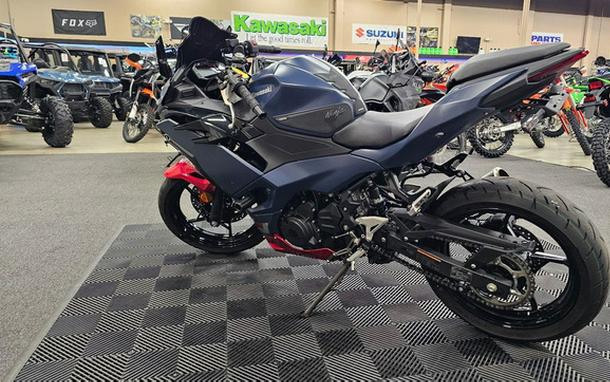 2026 Kawasaki Ninja 500 ABS Metallic Matte Twilight Blue