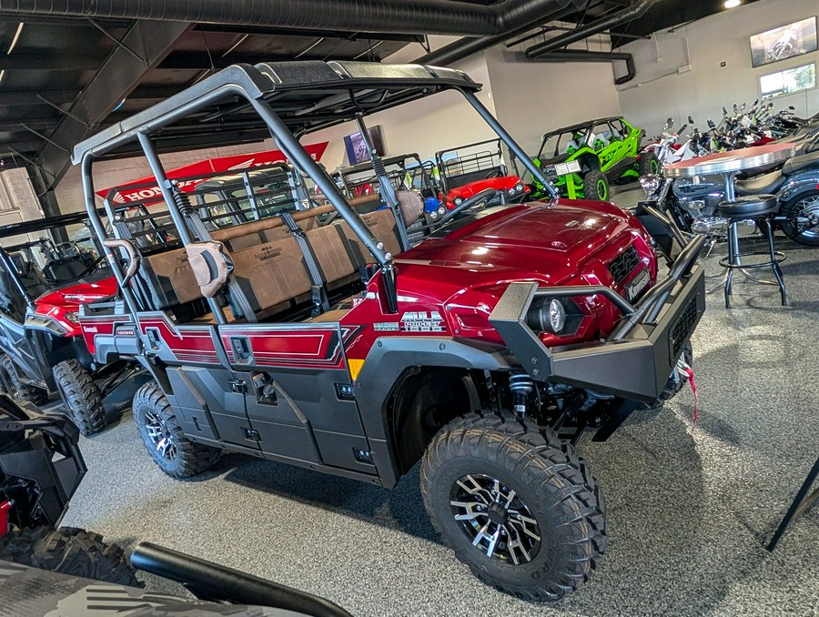 2026 Kawasaki Mule Pro-FXT 1000 Platinum Ranch Edition Metallic Deep Red - 508104