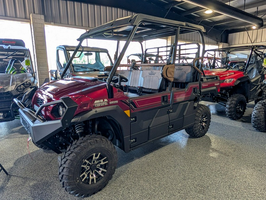 2026 Kawasaki Mule Pro-FXT 1000 Platinum Ranch Edition Metallic Deep Red - 508104