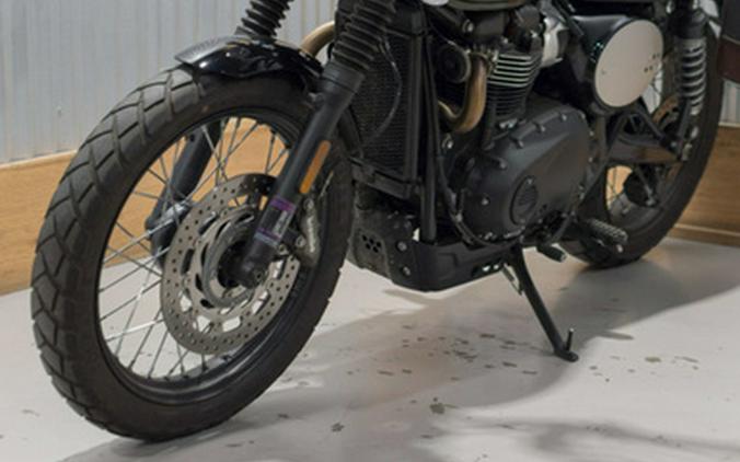 2023 Triumph #SCRAMBLER 900 Chrome Edition Brooklands Green