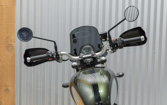 2023 Triumph #SCRAMBLER 900 Chrome Edition Brooklands Green
