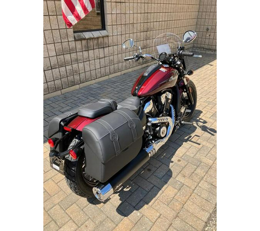 2025 Indian Motorcycle® Super Scout® Maroon Metallic with Graphics