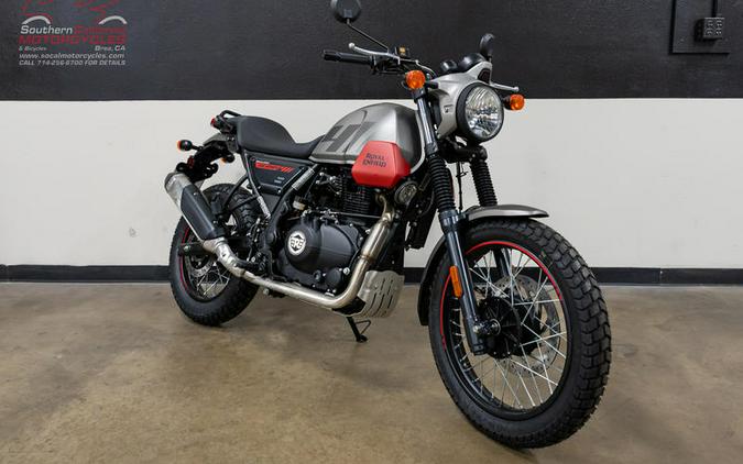 2023 Royal Enfield Scram 411 Graphite Red