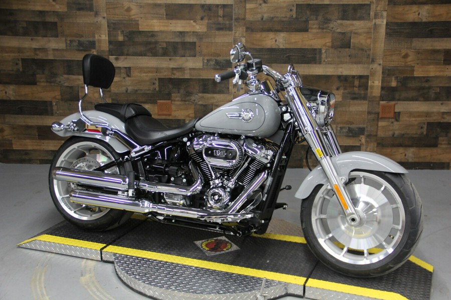 2024 Harley-Davidson Fat Boy 114 Billiard Grey