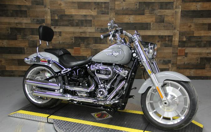 2024 Harley-Davidson Fat Boy 114 Billiard Grey