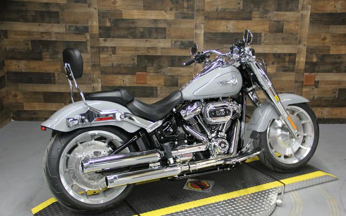 2024 Harley-Davidson Fat Boy 114 Billiard Grey