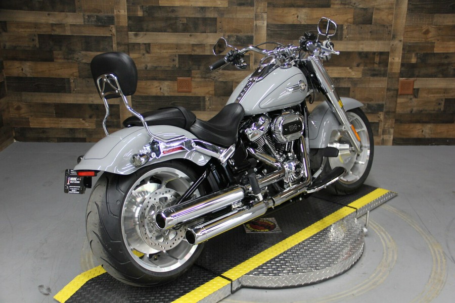 2024 Harley-Davidson Fat Boy 114 Billiard Grey