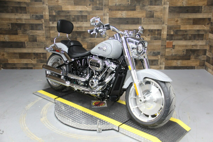 2024 Harley-Davidson Fat Boy 114 Billiard Grey