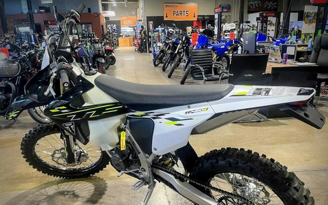 2026 Triumph TF 450-E Jet BlackPure White