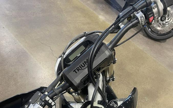 2026 Triumph TF 450-E Jet BlackPure White