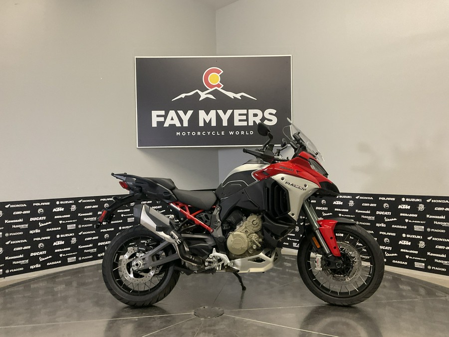 2027 DUCATI MULTISTRADA V4 RALLY TRAVEL & RADAR SPOKED WHEELS - 3241D