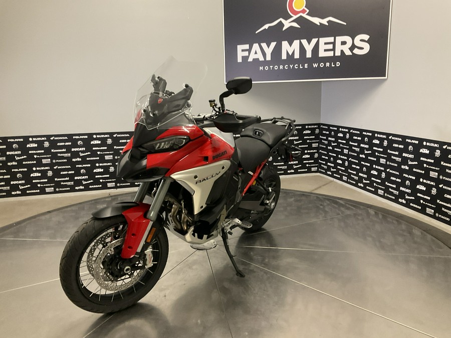 2027 DUCATI MULTISTRADA V4 RALLY TRAVEL & RADAR SPOKED WHEELS - 3241D