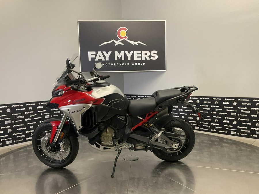 2027 DUCATI MULTISTRADA V4 RALLY TRAVEL & RADAR SPOKED WHEELS - 3241D