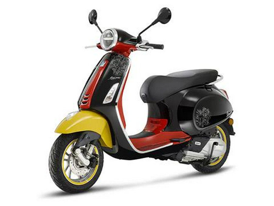 2023 Vespa Primavera 50 Disney Mickey Mouse Edition By Vespa