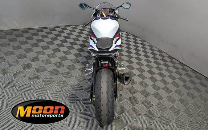 2022 BMW S 1000 RR Light White Racing Blue Racing Red