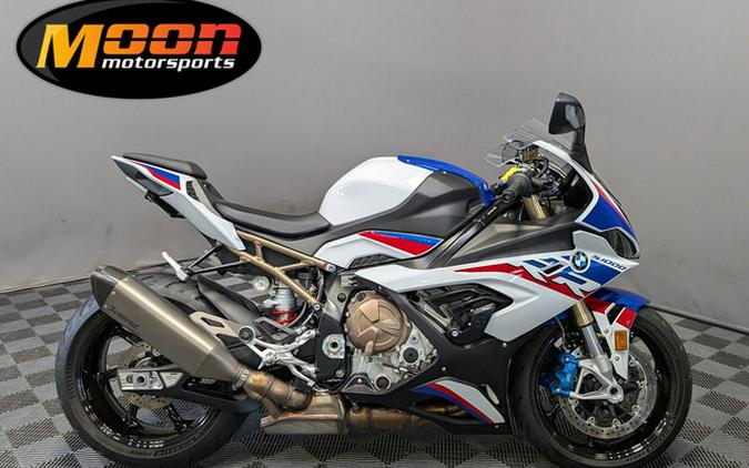 2022 BMW S 1000 RR Light White Racing Blue Racing Red