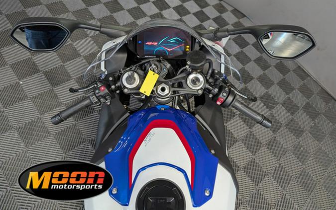 2022 BMW S 1000 RR Light White Racing Blue Racing Red