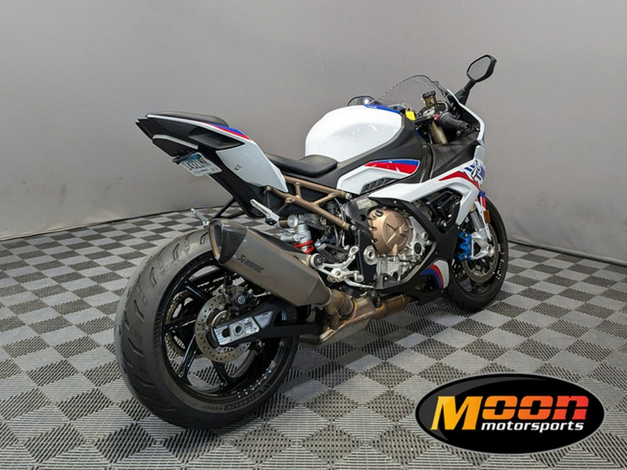 2022 BMW S 1000 RR Light White Racing Blue Racing Red