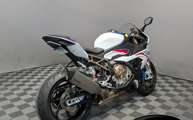 2022 BMW S 1000 RR Light White Racing Blue Racing Red