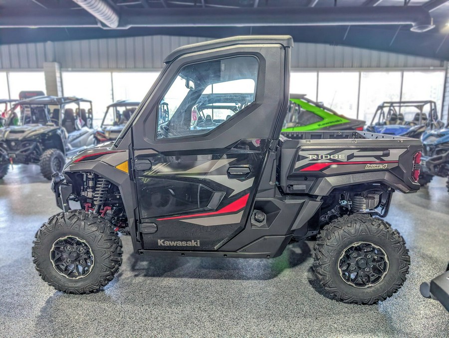 2025 Kawasaki RIDGE XR HVAC Metallic Graystone - 504336
