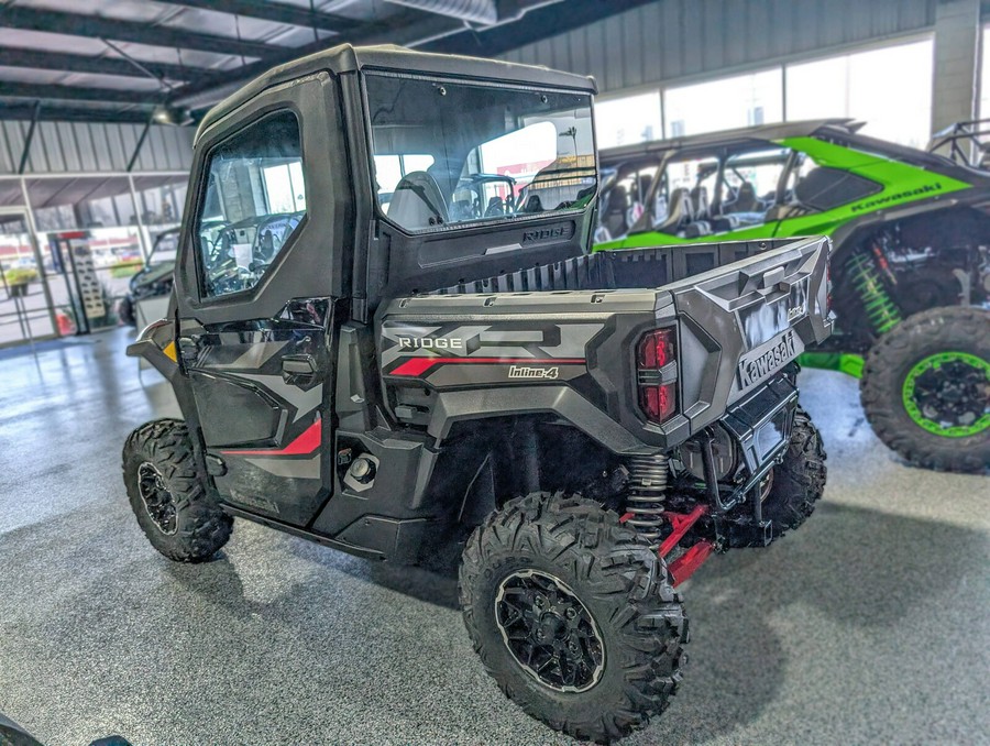 2025 Kawasaki RIDGE XR HVAC Metallic Graystone - 504336
