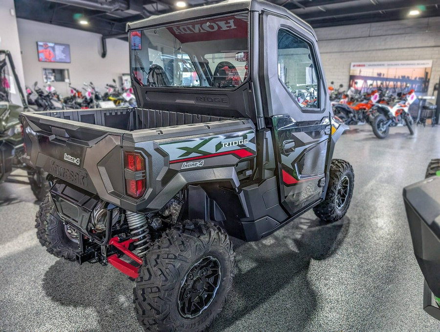 2025 Kawasaki RIDGE XR HVAC Metallic Graystone - 504336