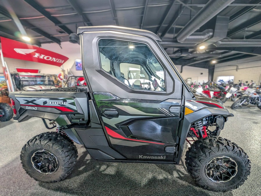 2025 Kawasaki RIDGE XR HVAC Metallic Graystone - 504336