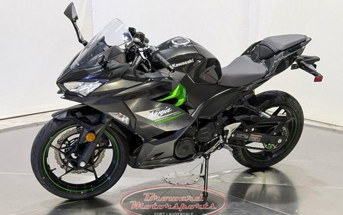 2023 Kawasaki Ninja 400 Metallic Magnetic Dark Gray/Twilight Bl KRT Edition