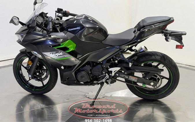 2023 Kawasaki Ninja 400 Metallic Magnetic Dark Gray/Twilight Bl KRT Edition