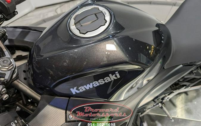 2023 Kawasaki Ninja 400 Metallic Magnetic Dark Gray/Twilight Bl KRT Edition