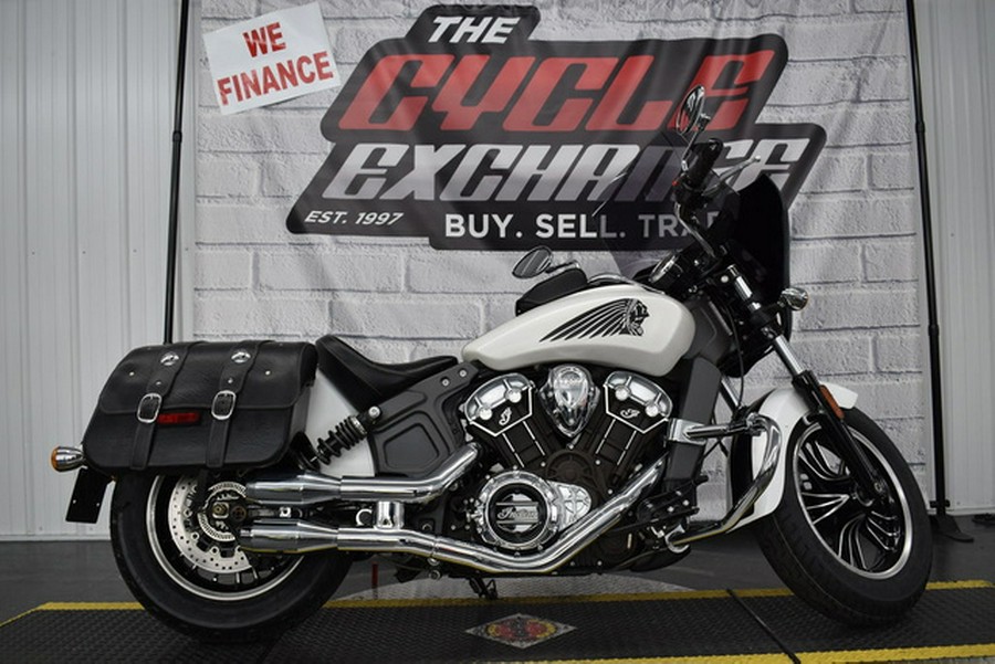 2020 Indian Scout ABS White Smoke