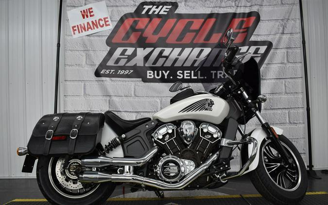 2020 Indian Scout ABS White Smoke