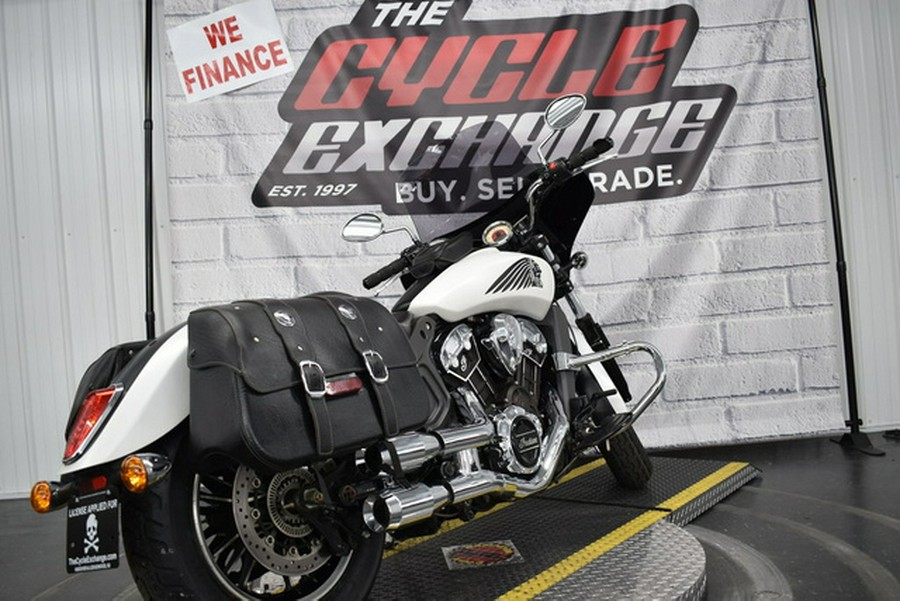 2020 Indian Scout ABS White Smoke