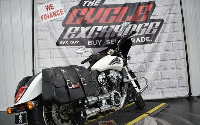 2020 Indian Scout ABS White Smoke